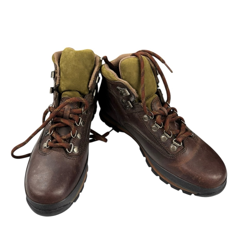 Trader Bay Dark Brown Lace-Up Boots